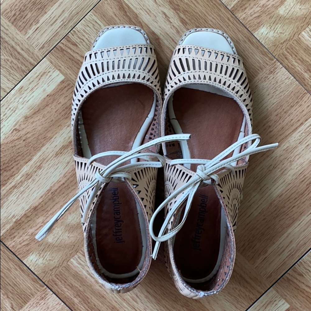 Jeffrey Campbell Rayos Wedge Sandals - Picture 3 of 4